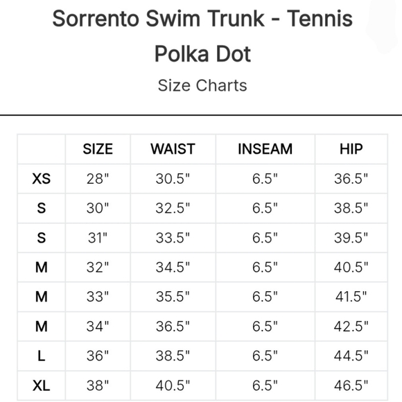 NEW Mr. Turk Sorrento Swim Trunk Tennis Polka Dot Navy Yellow Size Med / 32 - Picture 6 of 12